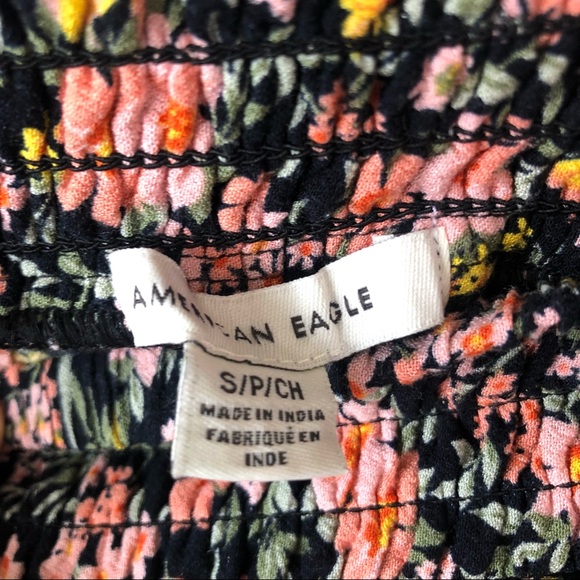 *3/$20* AMERICAN EAGLE Spring Floral Tiered Ruffle Mini Skirt S - Picture 4 of 7